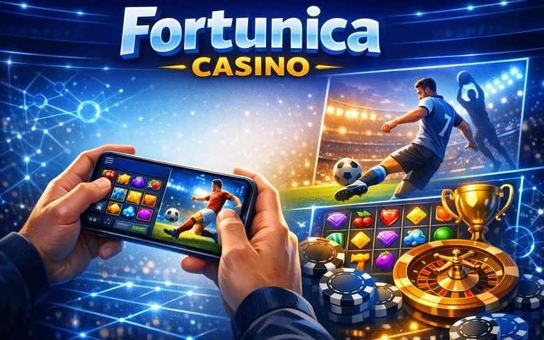 Fortunica Casino home page banner