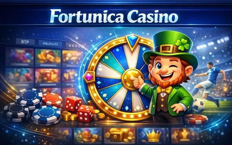 Fortunica Casino login page