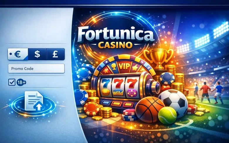 Fortunica Casino registration page